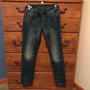 Sale‼️ 2/$30 🩶Men’s American Eagle size 26/28 jeans Extreme Flex